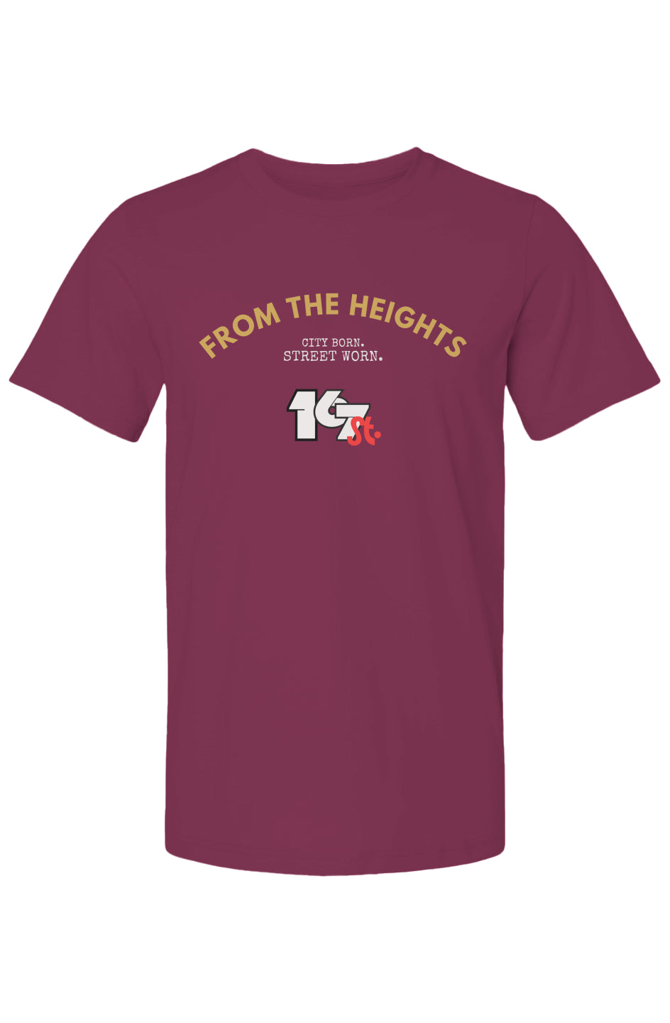 167 Vol. 1 Tee – Maroon
