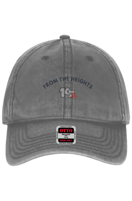 From The Heights Snow Washed Dad Hat – Charcoal Gray
