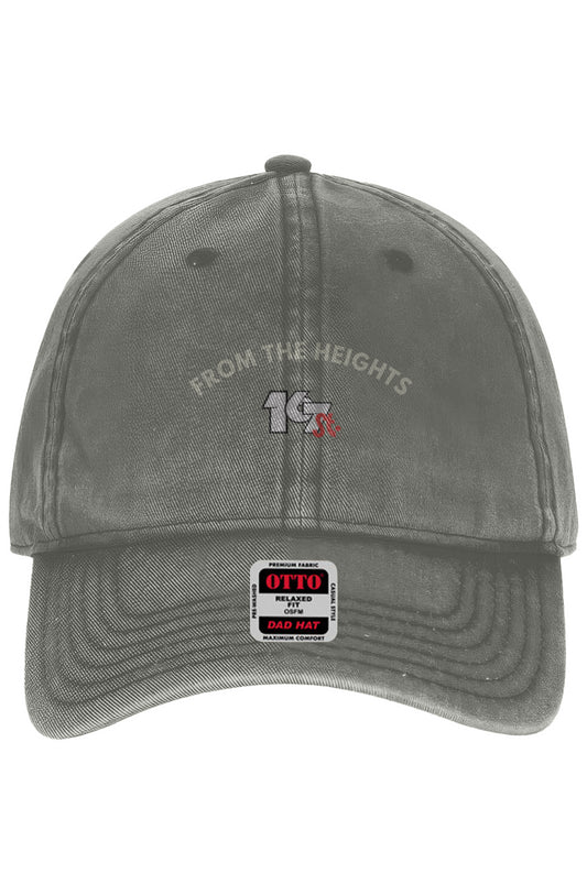From The Heights Snow Washed Dad Hat – Olive Green