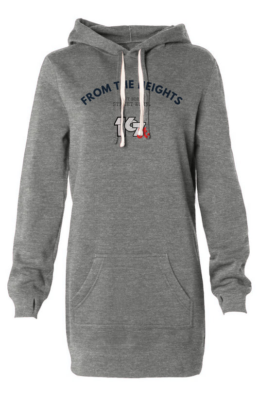 Heights Hoodie Dress - Nickel